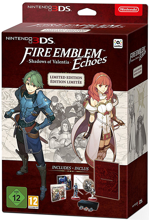 Fire top Emblem Echoes Shadows of Valentia Limited Edition for Nintendo 3DS